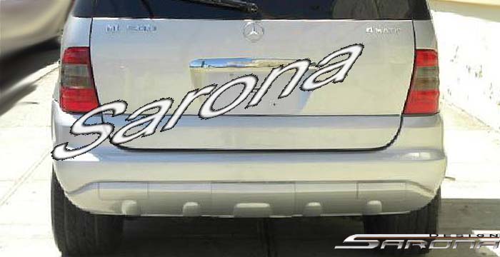 Custom Mercedes ML  SUV/SAV/Crossover Rear Bumper (2002 - 2005) - $590.00 (Part #MB-060-RB)